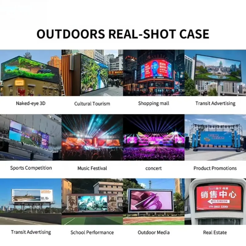 Rental LED Display Screen P3.91 High Brightness LED Module Video Wall Outdoor LED Screen for Stage and Commercial Use