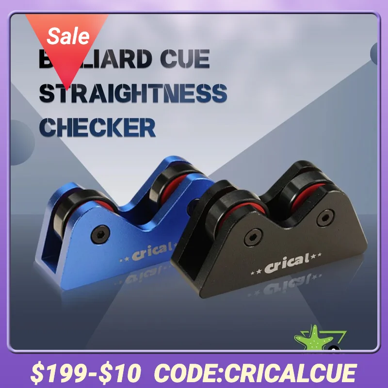 

CRICAL Cue Straightening Checker Tool, Snooker, Roller Straightness Detector, Maintaince Tool, Billiard Accessories