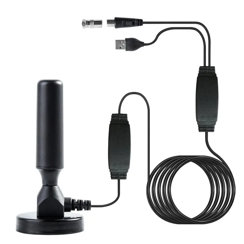 

A99E-Indoor High-Gain Digital TV Antenna With Dual Amplifiers And High-Definition DVB-T2 Support