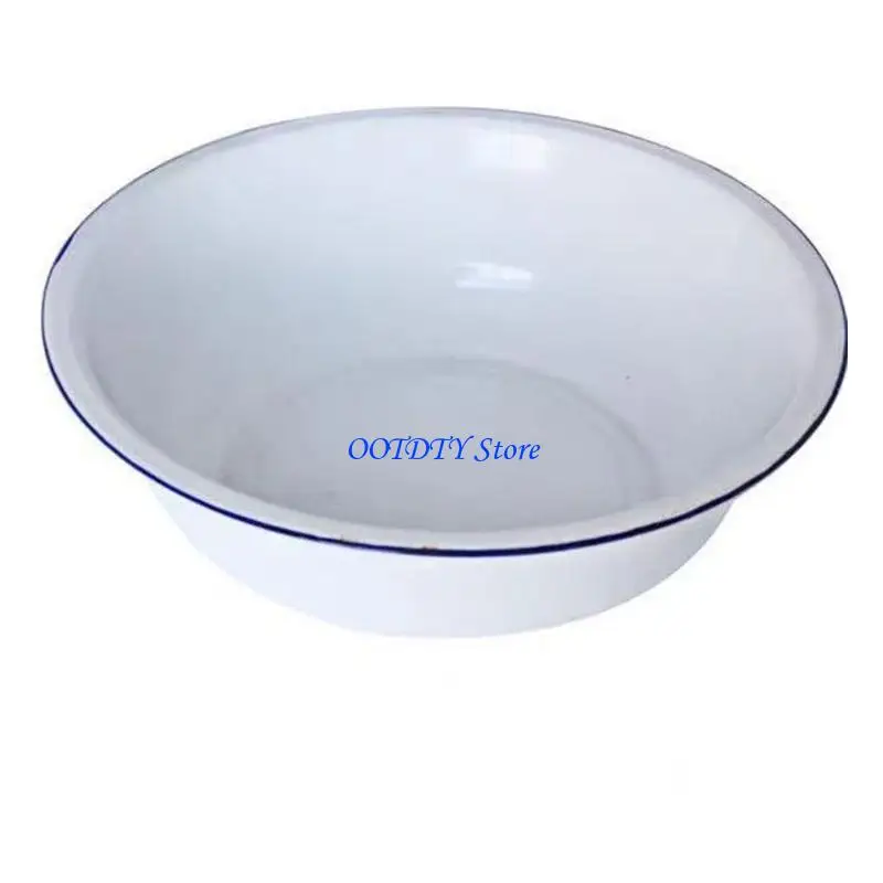 367A Heavy Duty Mixing Bowl Chip Resistant Enamel Coating For Baking Cooking Use