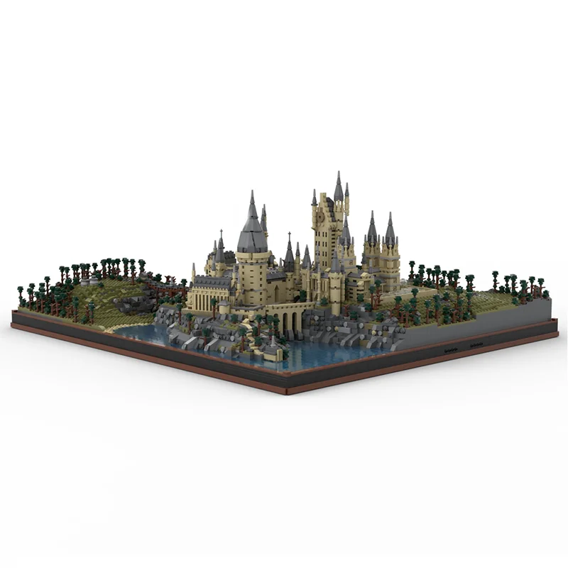 11726pcs MOC Harry Hogwarts Castle Epic Detailed Build Model Building Blocks Toy Education DIY Assemble Birthday Creative Craft