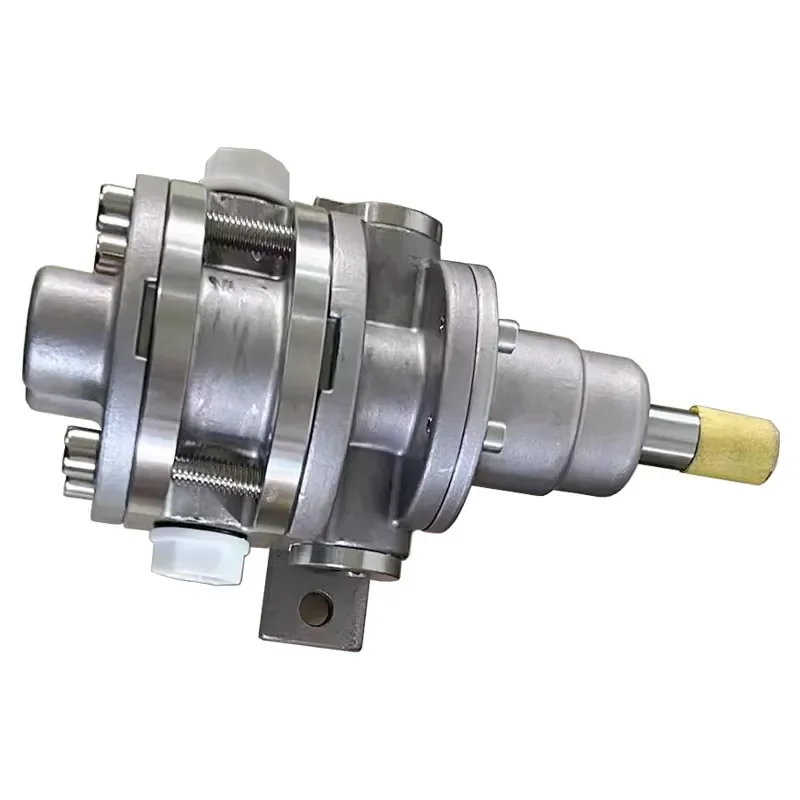 High Precision Cast Stainless Steel External Gear Metering Pump Accurate Dosing & for Chemical & Food Industry