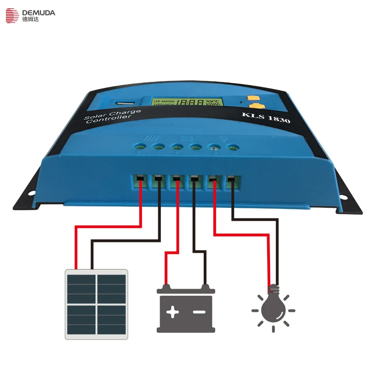 

2026 New CE ROHS Pulse Width Modulation Controller 12v 24v 30a Manual Pulse Width Modulation Solar Charge Controller