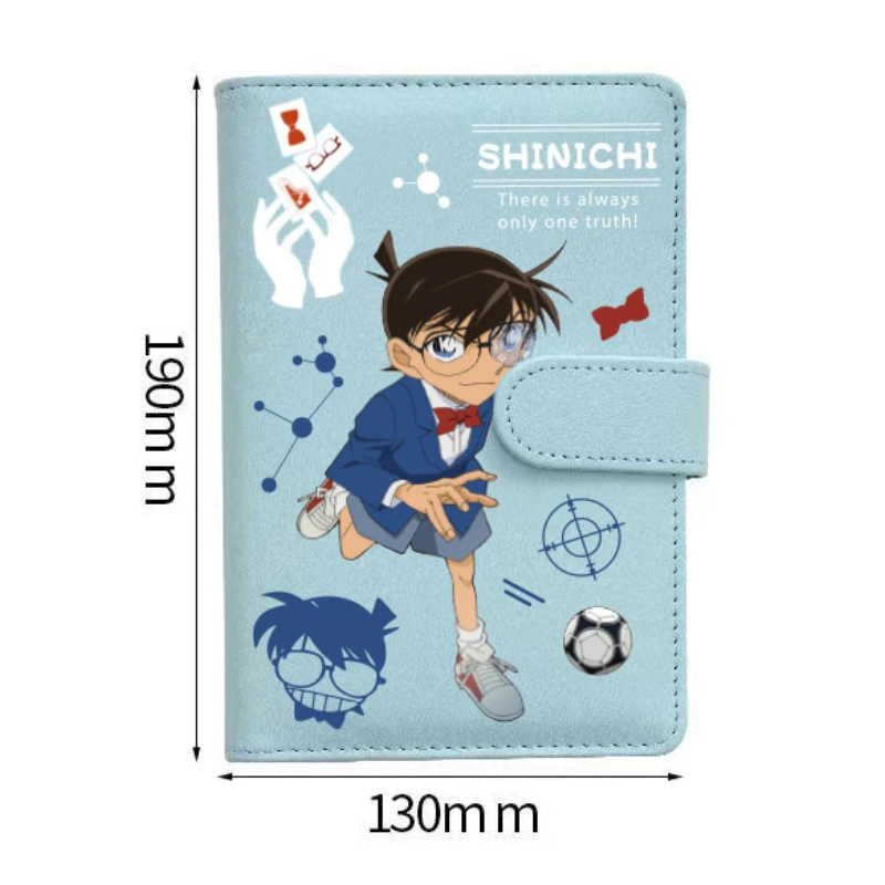 Detective Conan Notebook Anime Peripheral Conan Edogawa Mouri Ran Haibara Ai High Quality Student Diary Kawaii School Supplies