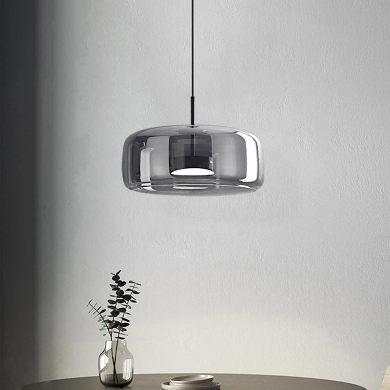 Imagem -06 - Modern Nordic Glass Pendant Light Led Pendurado Luminárias Decoração do Quarto Lâmpada de Suspensão Luminária de Luxo