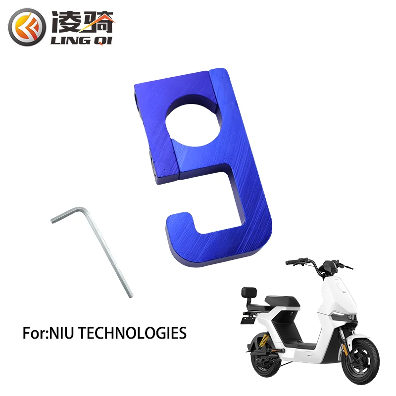 LINGQI Multifunctional Motorcycle Aluminum Alloy Handle Bar Helmet Rack Bag Hook Hanger for PCX125 150 160 125 Pit Dirt Bike