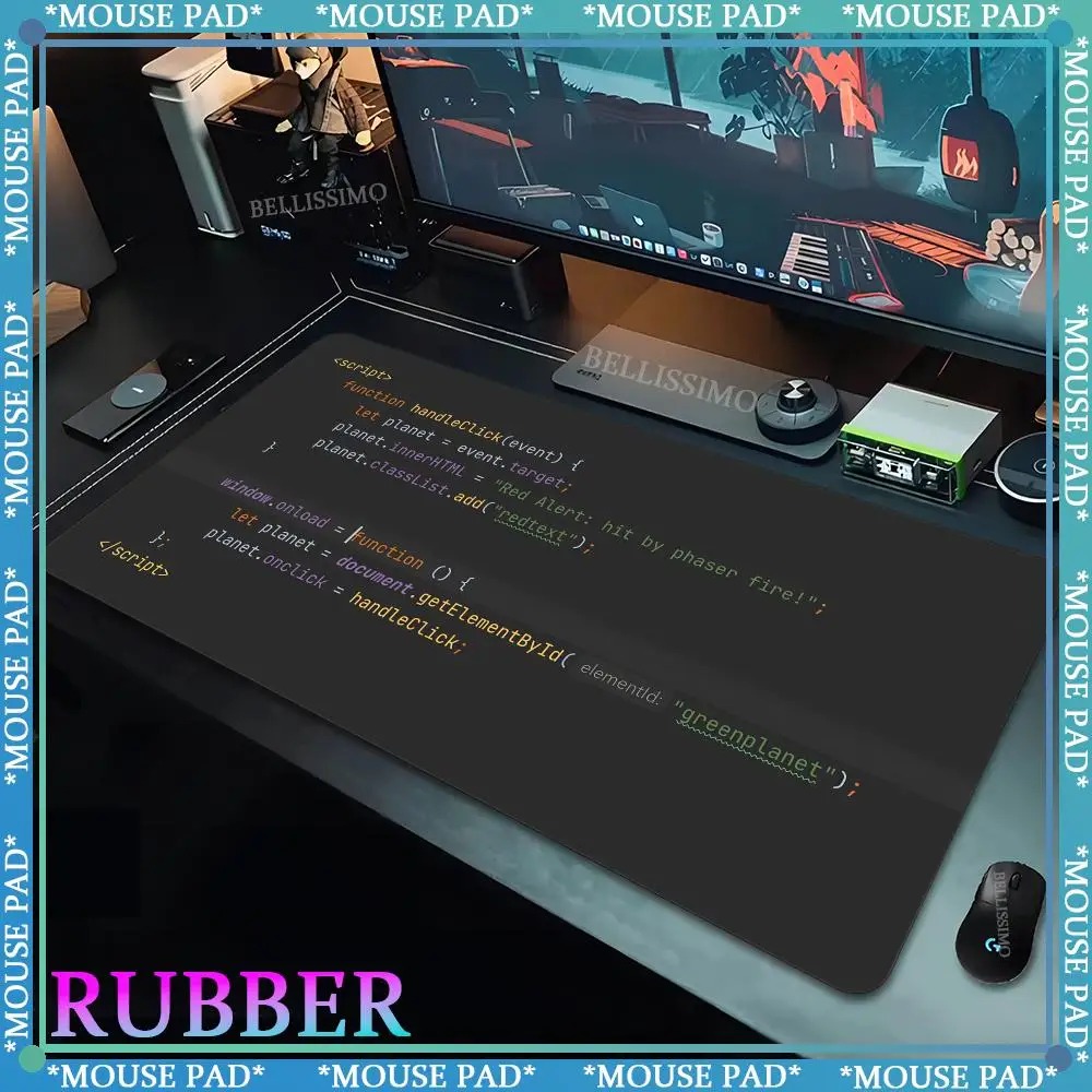 

Хакер с паролем 1200x600 мм, резиновый коврик для мыши, нескользящий, толстый, большой, с кодовым замком для программирования, офисный студенческий игровой коврик, коврик для мыши