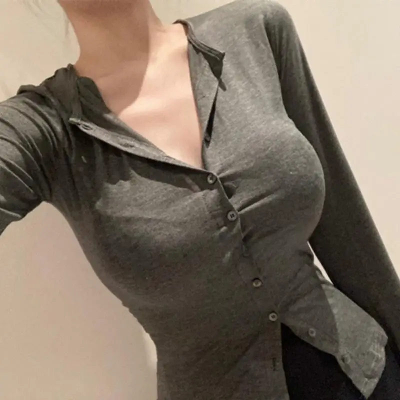 

2025 new Spring Summer New Sle Slim Fit Thin round Ne Long Sve Sun Protection Open Cardigan T irt Women's Knitted Cotton Blend