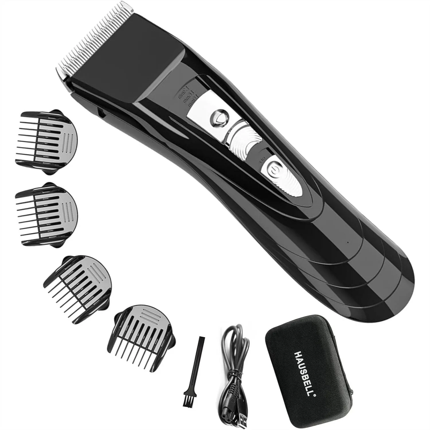 

Cordless Hair Clippers for Men Women Kids - Adjustable Blade Beard Trimmer, Professional Home Hair Cutting Kit with Travel Case
