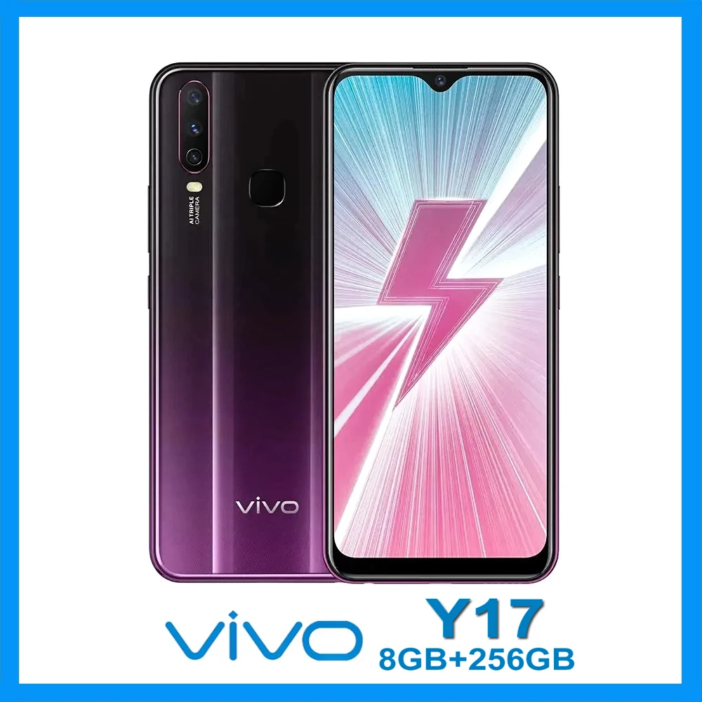 VIVO Y17 Fashion Smart Mobile Phone 8GB RAM 256GB Storage High-End Memory And Storage Capacity for Unmatched Device Performance