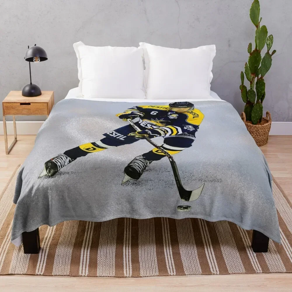 

Ice Hockey Throw Blanket bed plaid Extra Large Throw for sofa Sofa Quilt Blankets