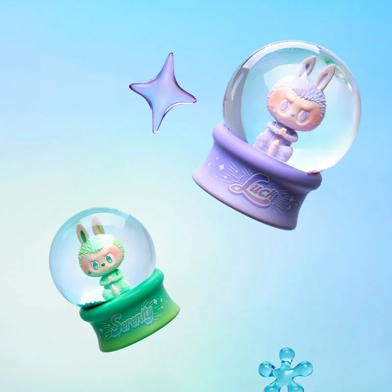

Genuine POP MART Labubu Big Into Energy Blind Box Labubu Crystal Ball Mystery Box Labubu Desktop Ornament Birthday Gifts