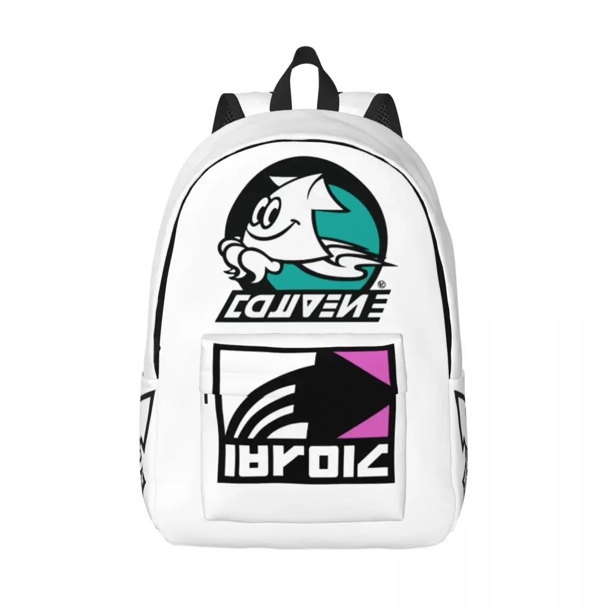 Splatoon Game Backpack Middle High College School Student Octopus Bookbag Teens Canvas Sports Daypack for Outdoor Travel