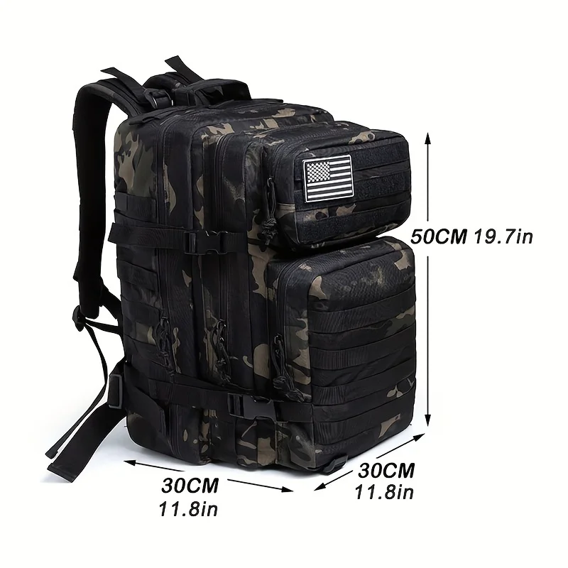 Camouflage Pattern Backpack Tactical backpack Waterproof Travel Bag For Outdoor Hiking Mountaineering