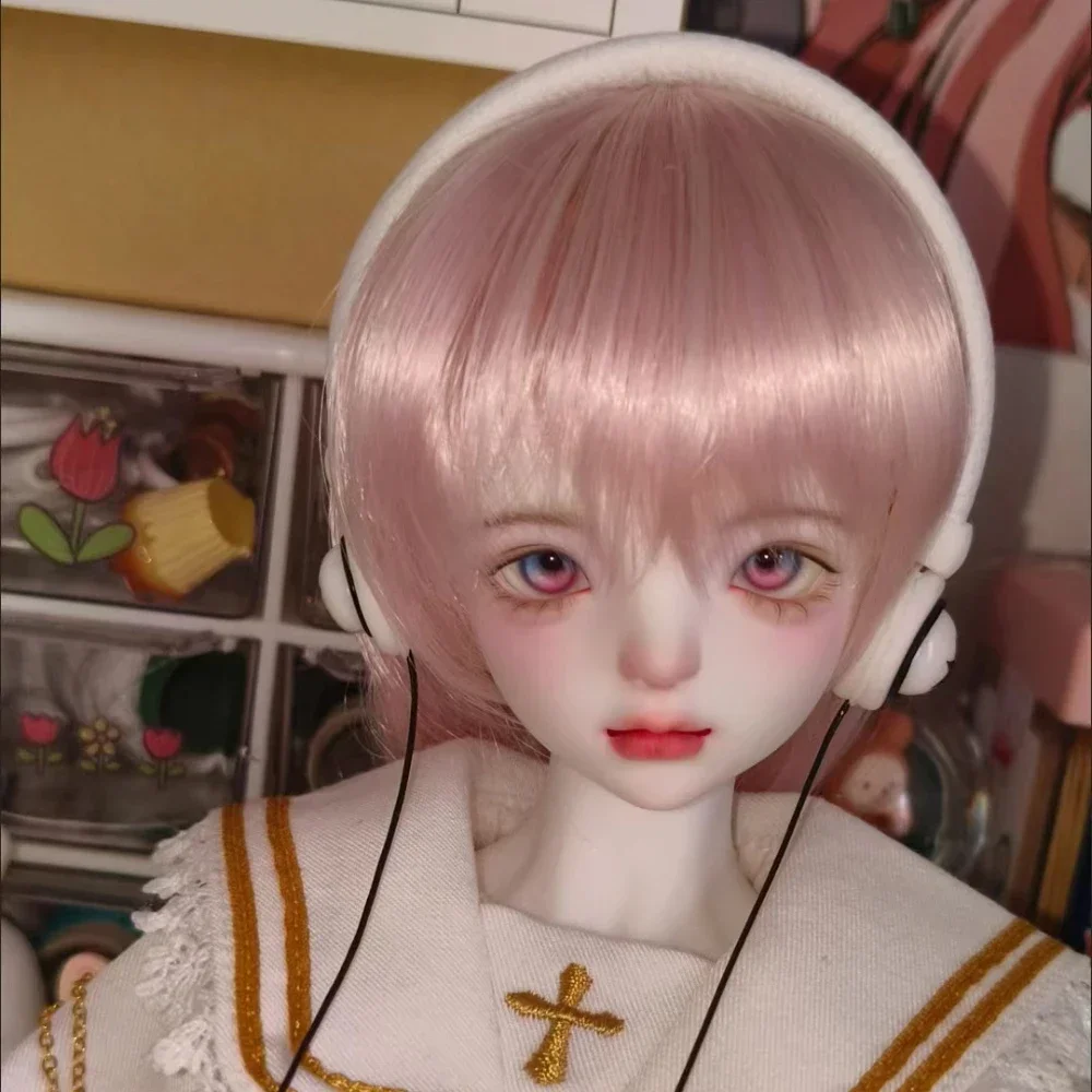 New Arrived Doll\'s Headphones for 1/4 1/6 Bjd Doll Doll Accessories Play House Fashion Girl Toys Dress Up Handsome Gift, No Doll