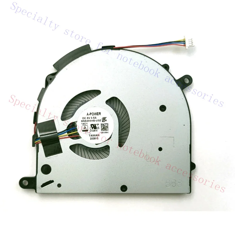 New For MSI Prestige 14 A10SC A10RB A10RBS A10SC A11SCS A11SB A11SC A11SCX MS-14C1 MS-14C2 Laptop CPU Cooling Fan BS5205HS-U3Z