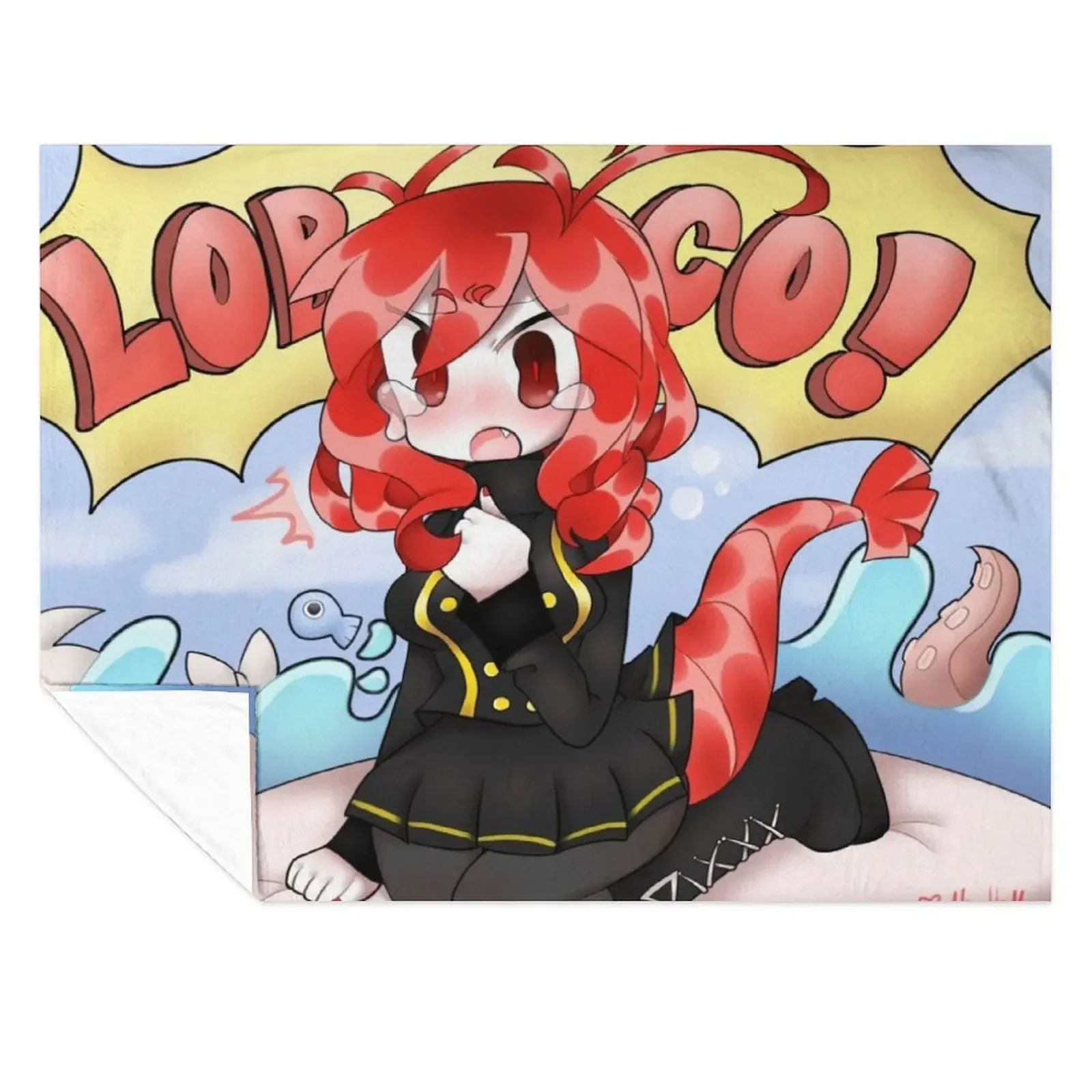 

LOBCO Throw Blanket For Baby Polar anime Luxury Brand Blankets