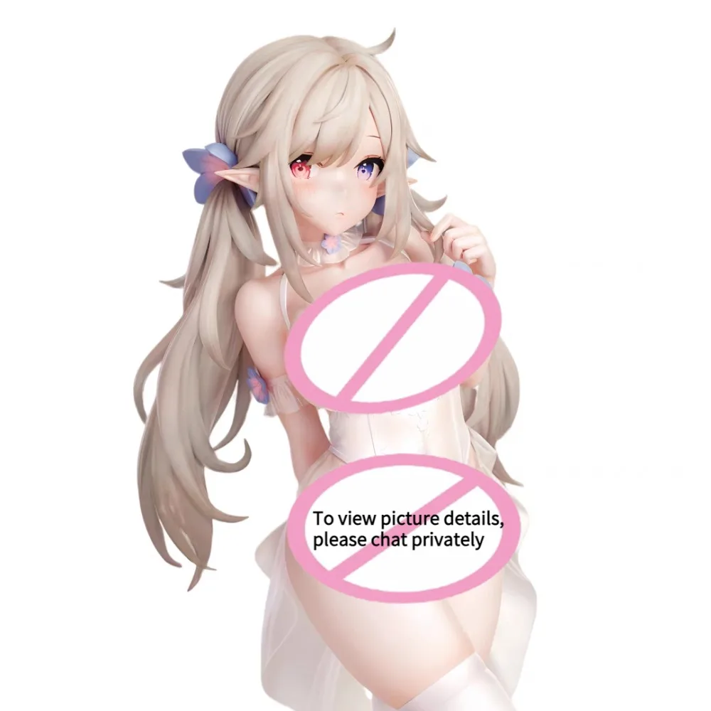 

In Stock Anime Figure Pure White Elf Action Decoration Collection Toys Hentai Model Doll Ornaments Adult Gift Hobby Sexy Kawaii