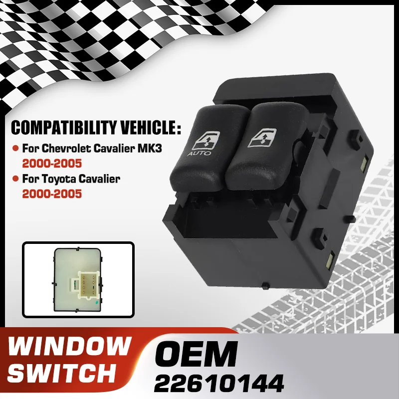 

For Chevrolet Cavalier Toyota Cavalier 2000 2001 2002 2003 2004 2005 Electric Power Window Lifter Master Control Switch Button
