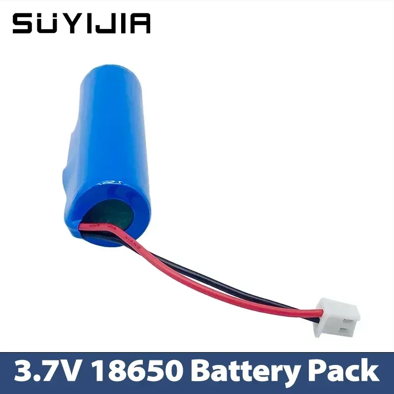 18650 Battery Rechargeable Li-ion Battery Pack 3.7V 1S1P-1S6P for LED Light Bluetooth Speaker Spare Replacement Original Battery