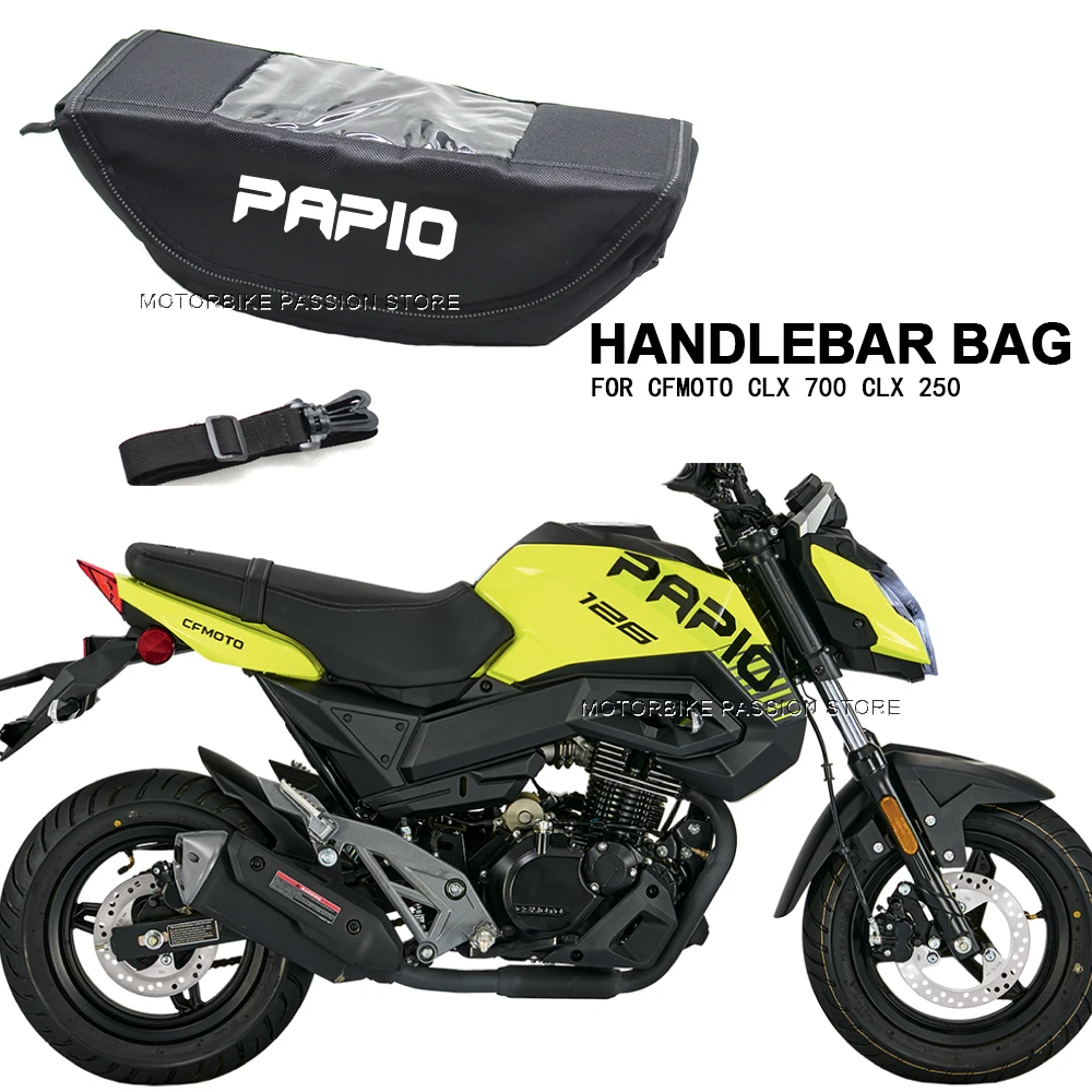 

CFMOTO 700-CLX водонепроницаемая сумка на руль мотоцикла, дорожная сумка, сумка для хранения, экран GPS для CFMOTO 700-CLX CLX 700 CLX 250