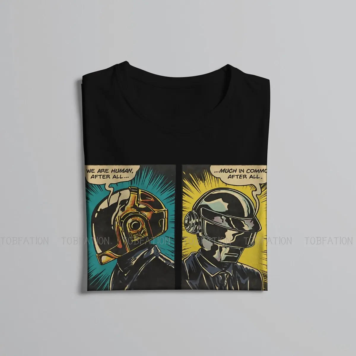 Human After All Special TShirt Daft Punk Top Quality Hip Hop Graphic  T Shirt Stuff Ofertas