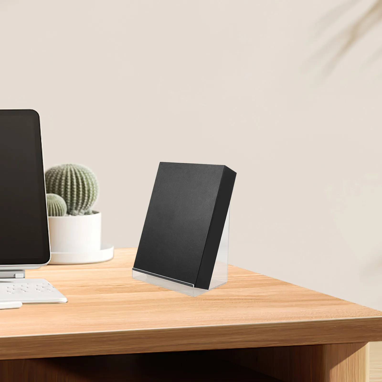 

Подставка-держатель для крышек головоломок, акриловая L-образная прозрачная подставка для книг, для чтения рецептов и инструкций, эргономичная, для головоломок