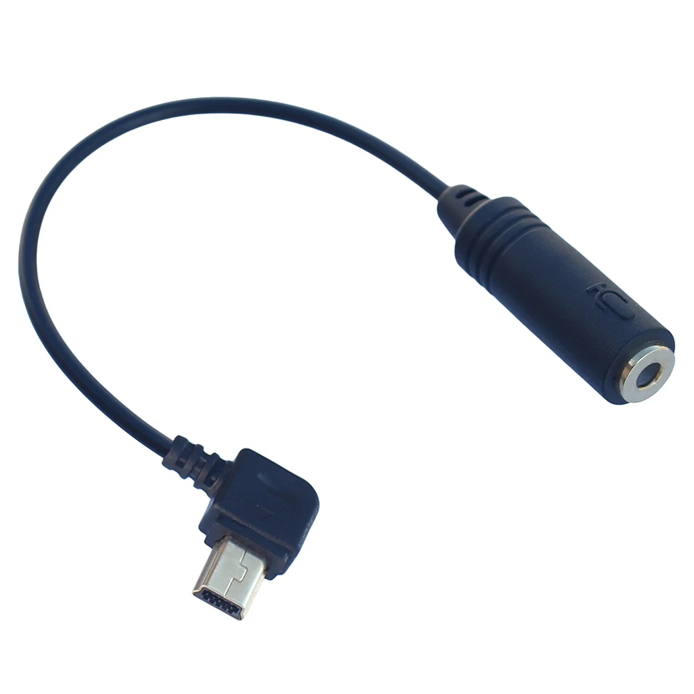 Mini 10 Pin USB To 3.5mm External Microphone Adaptor For GoPro Hero 3/3+/4 Camera