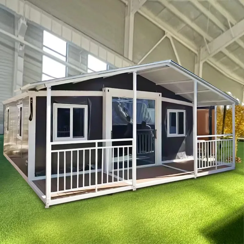 Expandable Container House Prefab Tiny Homes Portable Folding Mobile House Luxury Prefabricated Container Home