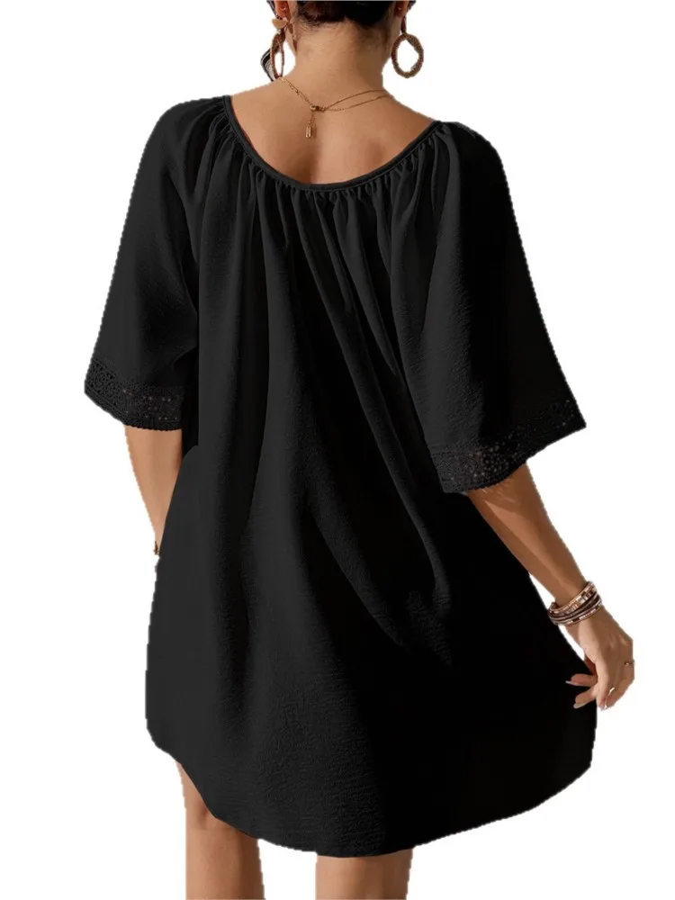 Damskie stroje kąpielowe Luźne tuniki Bluzki Narzutki na bikini Sukienki Kostiumy kąpielowe Letnie stroje plażowe Koszulki damskie Bawełniane bluzki Odzież plażowa