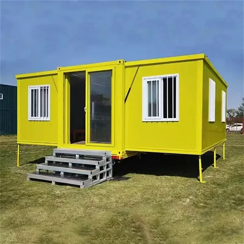 Container Houses Living 3 Bedroom Factory Direct Insulated Expandable Folding Container House Foldable Prefabricated Houses