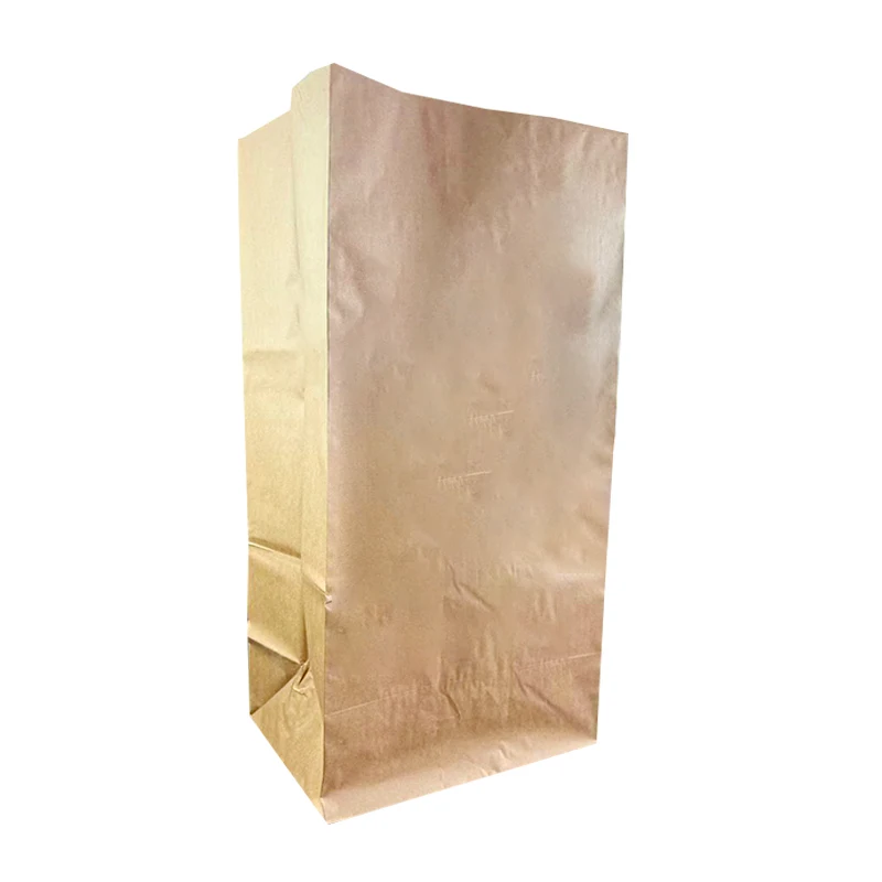 Garden leaf bag, garden waste collection bag, eco-friendly, multi-layer, extra large, square bottom, kraft paper bag, leaf bag