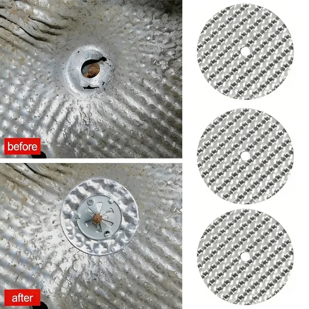 Auto Engine Heat Shield Washer Aluminum Thermal Insulation Gasket for Car Motorcycle Exhaust Pipe Manifold Protective Plate