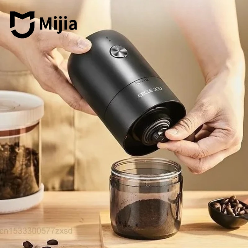 Molinillo de Café Eléctrico Mijia CIRCLE JOY, Precisión Automática, Compacto, Recargable, Inalámbrico, Utensilios de Cocina
