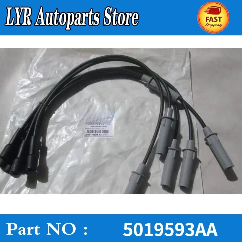 

6X Spark Plug Wires for Dodge Grand Caravan 3.3L/ 3.8L Chrysler 3.8L 5019593AA car Accessories