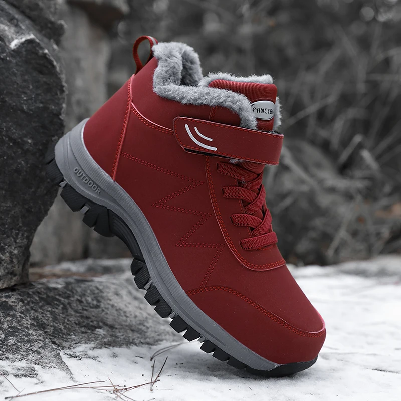 

Men boots 2024 New Winter Slippers Warm Men Shoes Waterproof Non-Slip Plush Sneakers Male tenis shoes Boots Men Sneakers Winter
