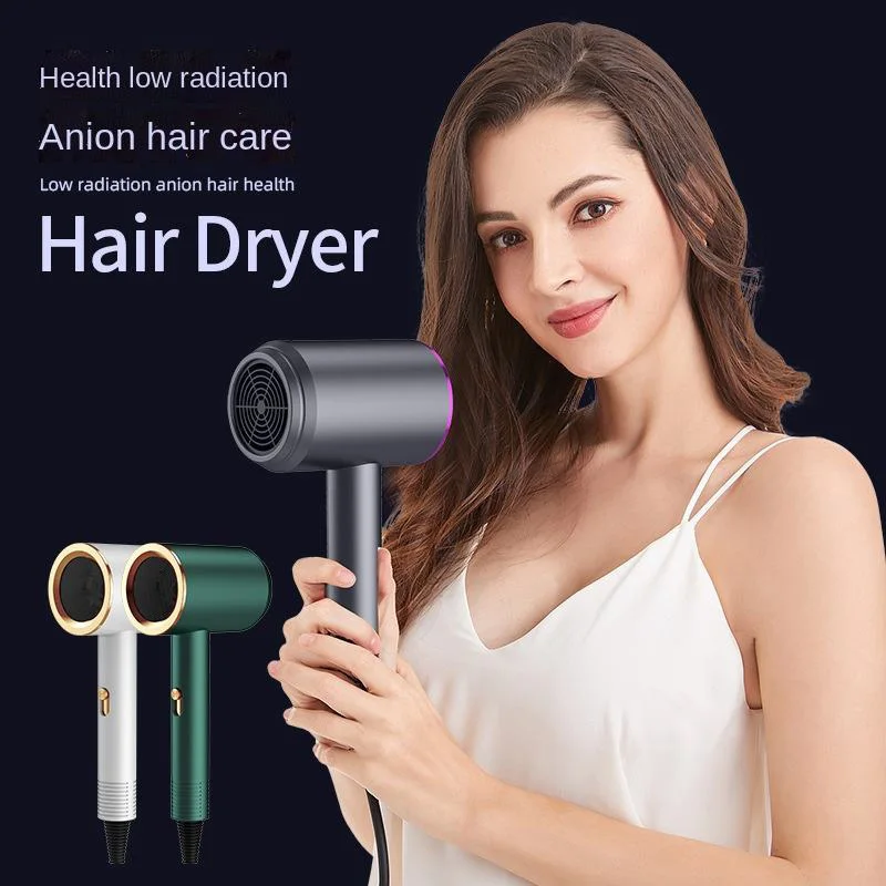 Colorful 3 Speed Hot And Cold Hair Dryer Portable Electric Negative Ion Professional  Hammer Hair Dryer For Salon Home Hotel