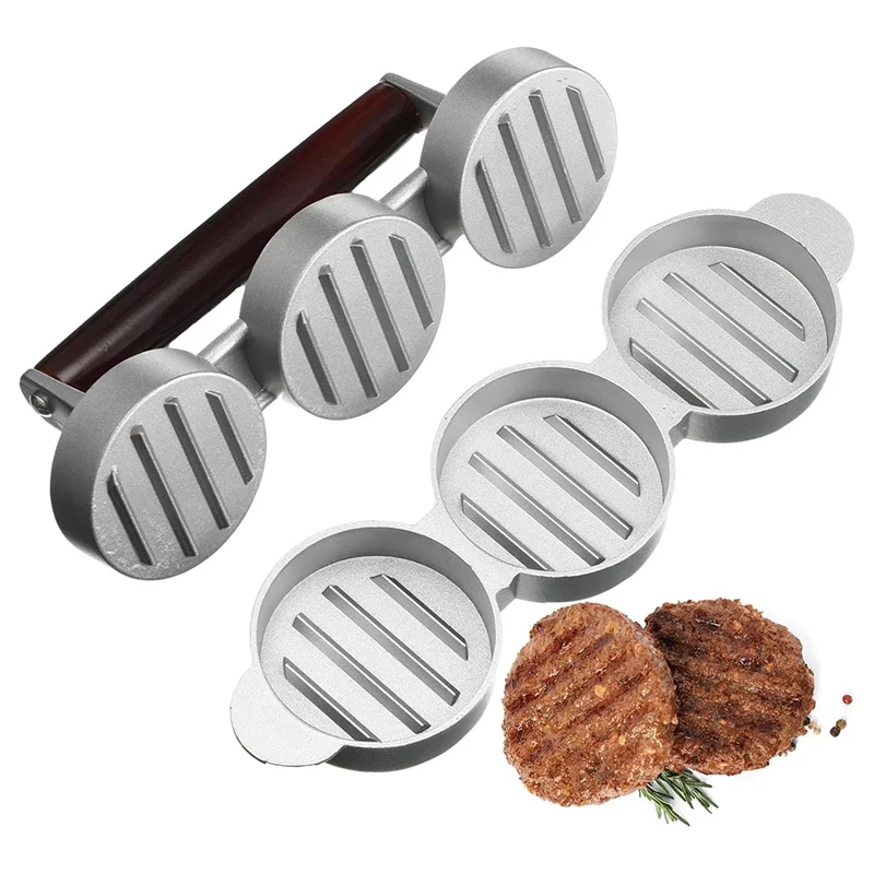 Maszyna do burgerów A02M - Nieprzywierająca, do wyciskania mięsa, do pierogów z mięsem, burgerów z wołowiną, serem i warzywami