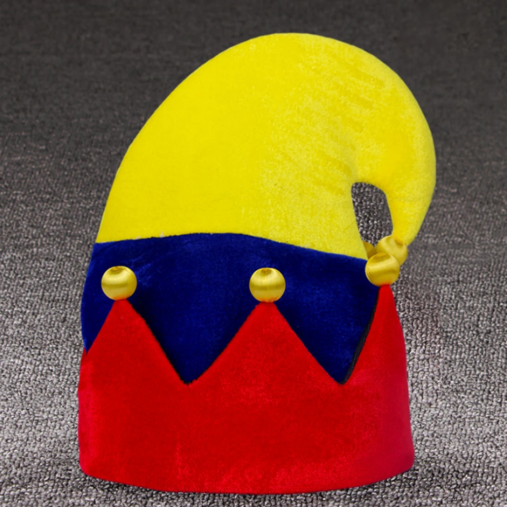 Chapeau haut de forme de clown pour adultes, spectacle de magie LYus lancé, sac pointu, pois colorés, activités divertissantes, accessoires Kiev illage