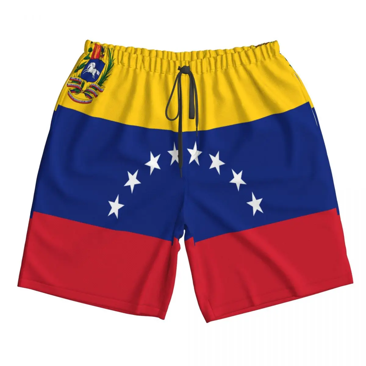 Mens Swimming Shorts Swimwear Flag Of Venezuela Men Trunks Swimsuit Man Beach Wear Short Pants Bermuda Boardshorts