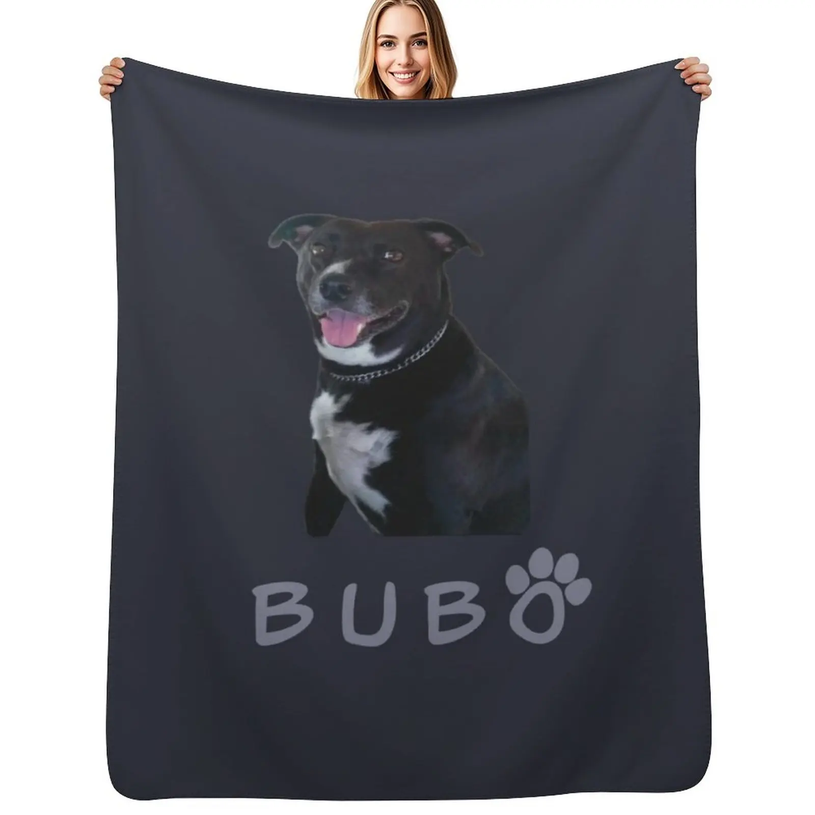 

Doggo Throw Blanket Thermals For Travel For Baby Plaid on the sofa Stuffeds Blankets