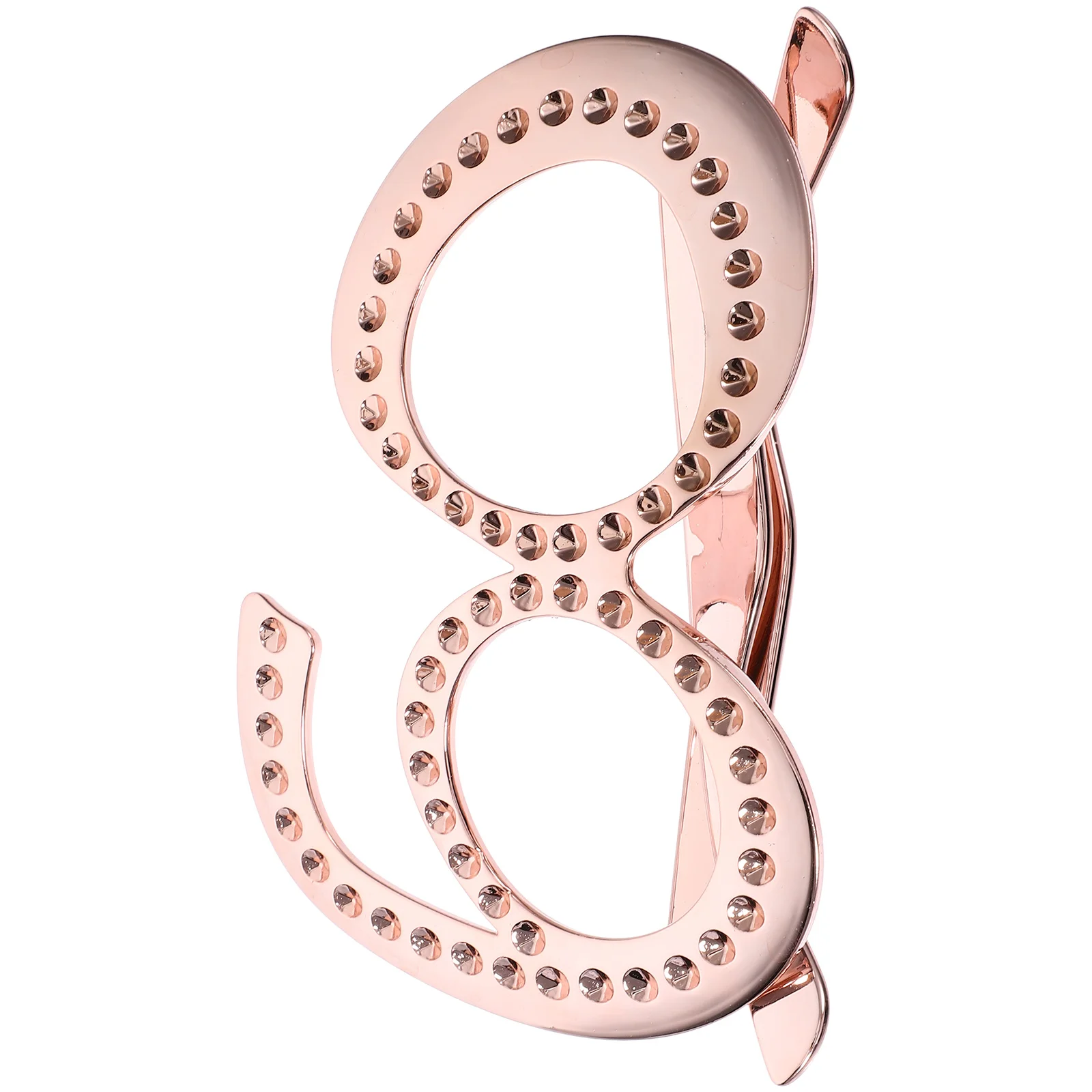 Number Birthday Party Glasses Rhinestone Frame Lightweight Comfortable ABS Material Photo Prop Favor Decoration