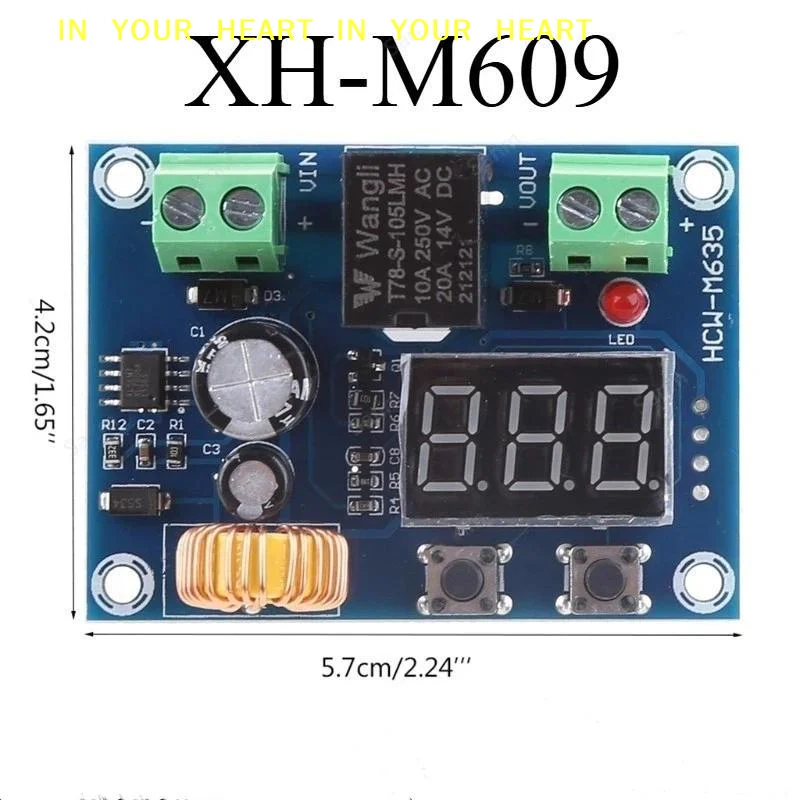 【X】DC DC Adjustable Step Down Converter Module LED Digital Display High Efficiency for RC Model Aircraft Power Adjustment
