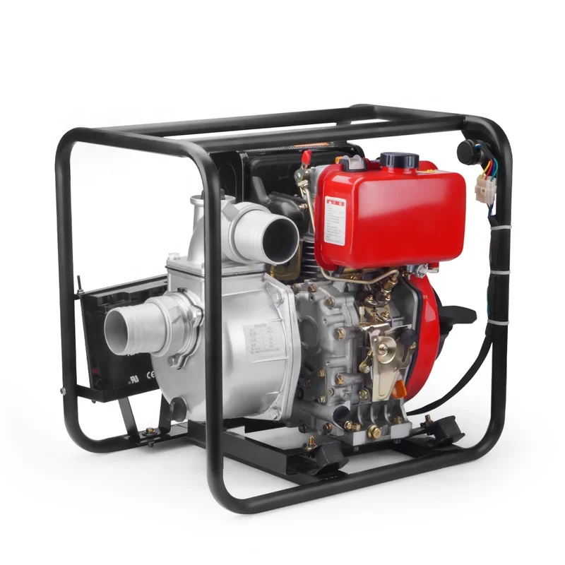 Portable 8m High-Pressure Engine 5HP Single Stage Water Pump for Fire Fighting & Water Supply Firefighting Irrigation Use