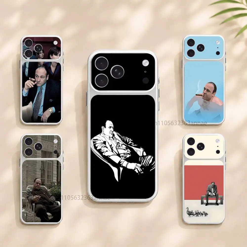 

The S-Sopranos TV Tony Soprano Repeatedly Pasted For iPhone 17 Pro ProMax Back Sticker Cover