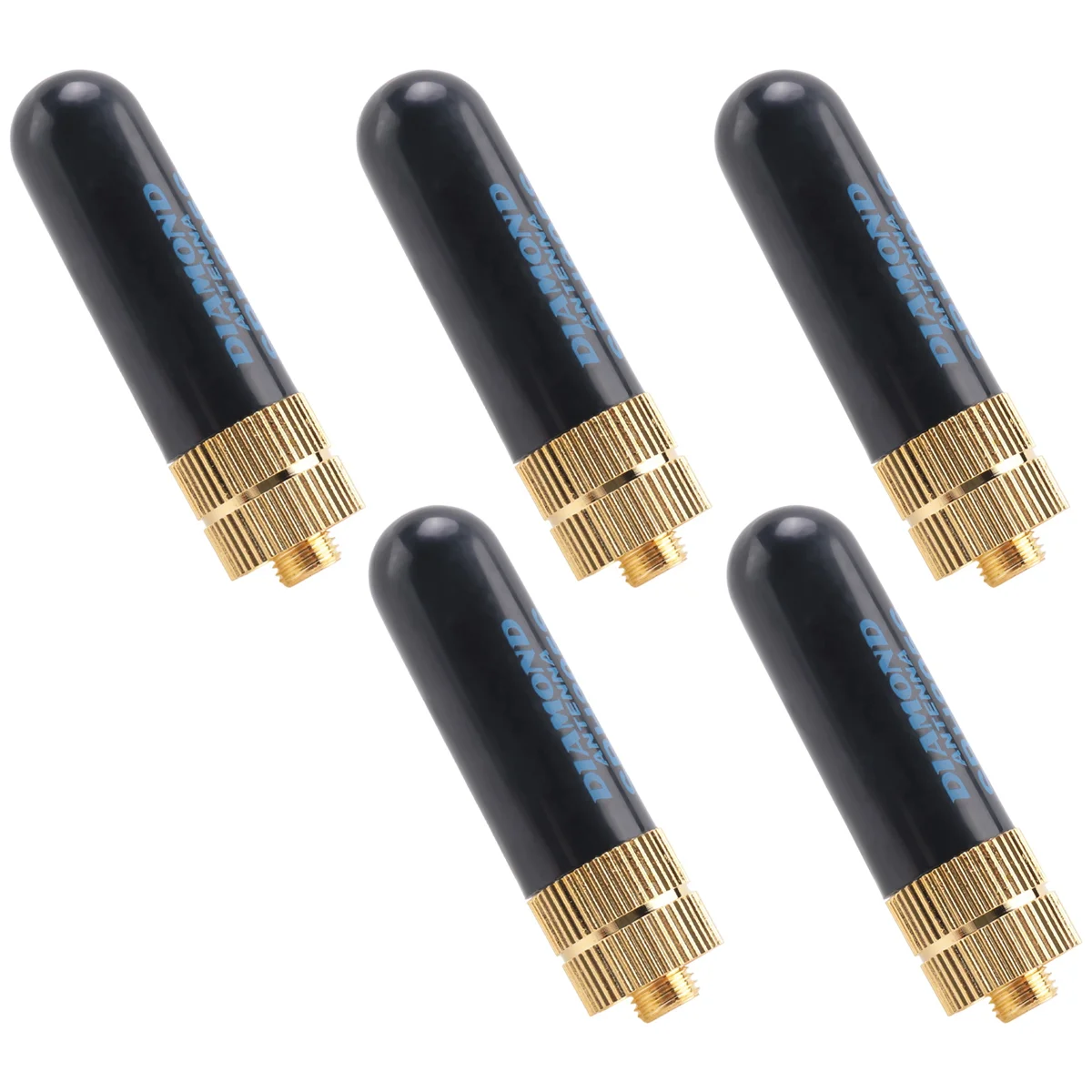 Hot sale 5PCS/LOT Dual Band UHF+VHF SRH805S SMA Female Antenna for uv-5r -888s uv-82 UV-5RA uv-5re TK3107 2107 10W 144/430MHz