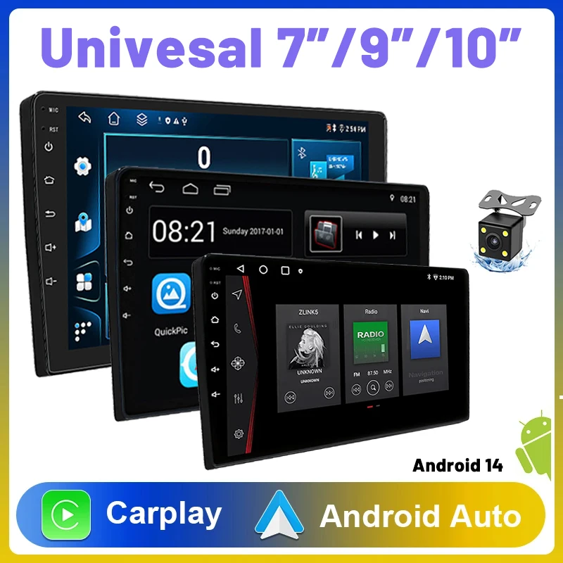 연말 클리어런스 세일 자동차 스테레오 자동차 내비게이션 화면 HD 디스플레이 및 GPS 위치 추적 기능 탑재 자동차 라디오 매진