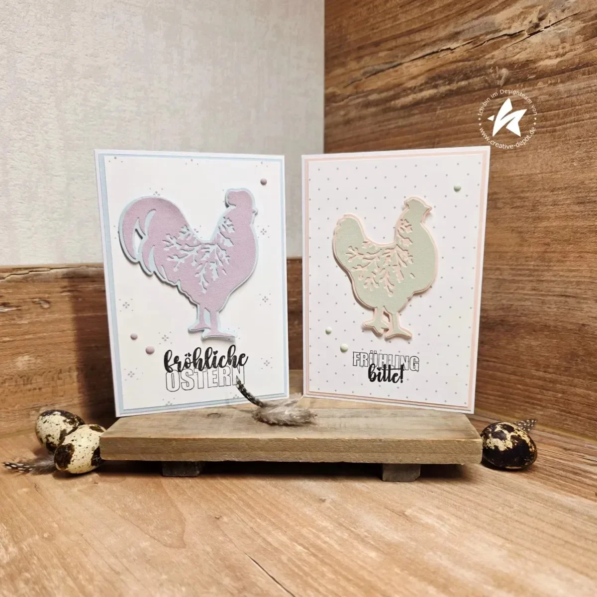 Frohe Ostern Mit Huhn Stamps 2026 New Metal Cutting Dies For Scrapbook Diary Decoration Embossing Template DIY Greeting Card