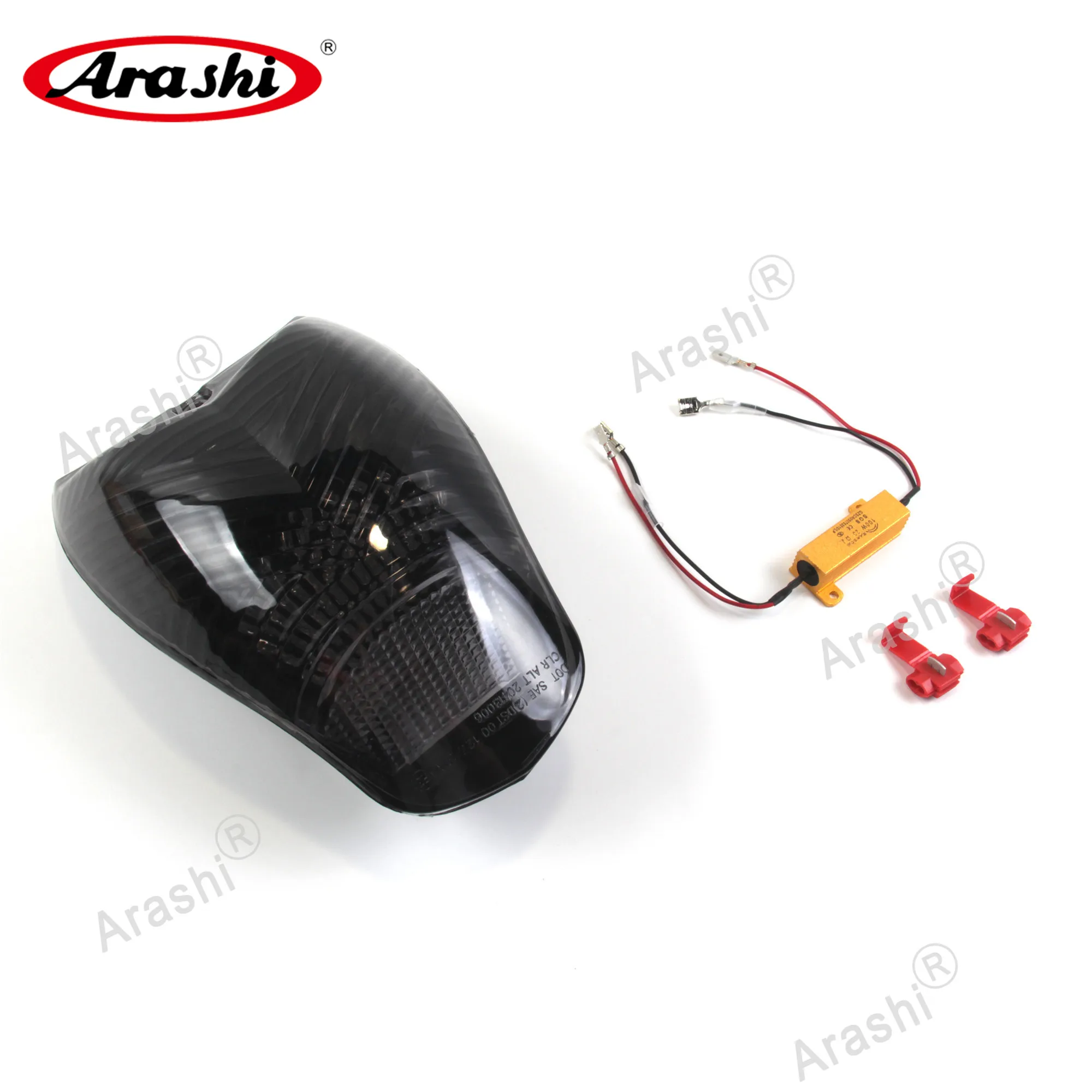 K1200S K1200R 2005-2008 Motorcycle LED Taillight Integrated Turn Signals For BMW K-1200S K-1200R 2006 2007 K 1200S 1200R Smoke