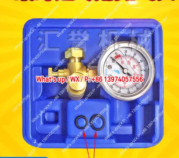 Excavator Breaker Nitrogen Surface Water Mountain  Head 68/100/140/165 Gun Machine Pressure Measurement Meter Inflation Device